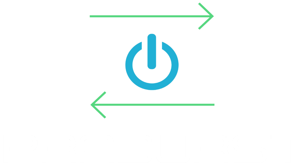 Pradurst Symbol & Text Logo